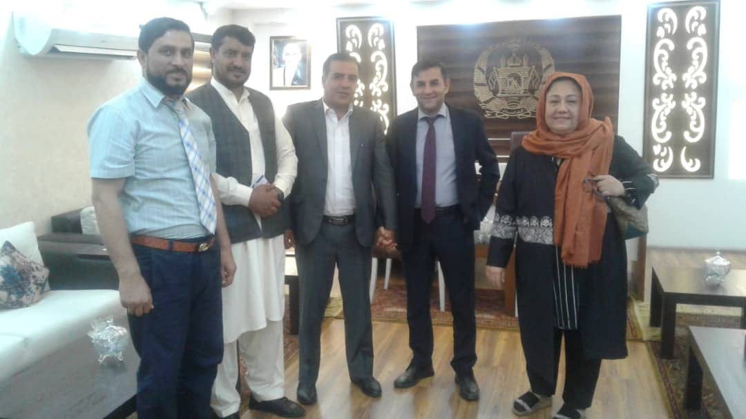 ملاقات سکرتر جنرال جمعیت هلال احمر افغانی با معین وزارت کار و امور اجتماعی!