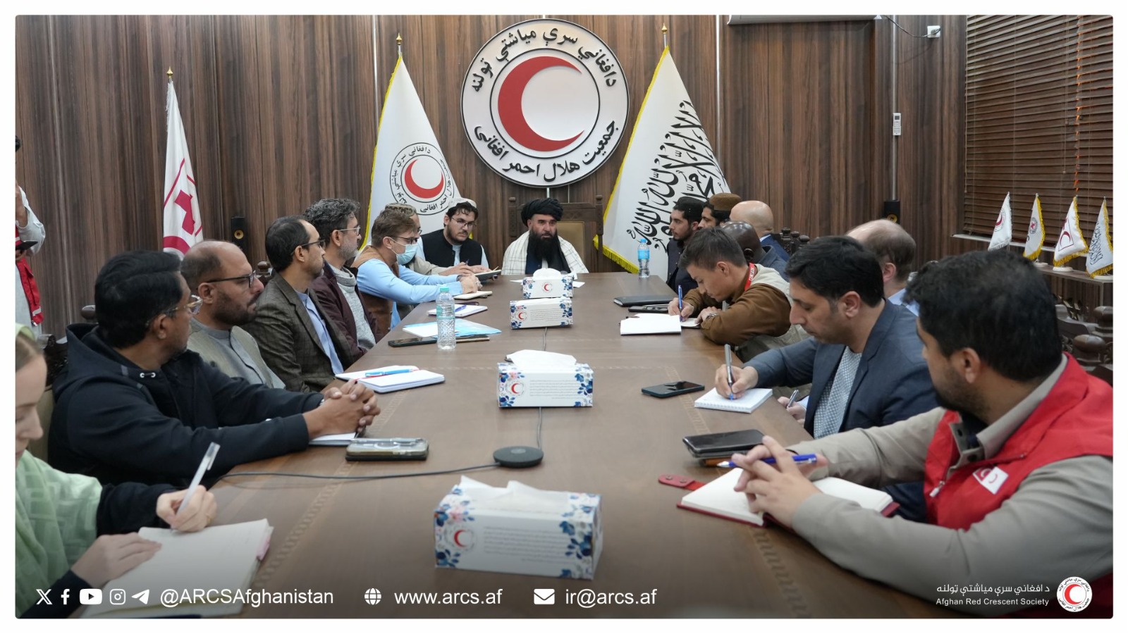 د بلخ او سمنګان زلزله‌ ځپلو لپاره د مرستو چمتو کولو په اړه ناسته وشوه