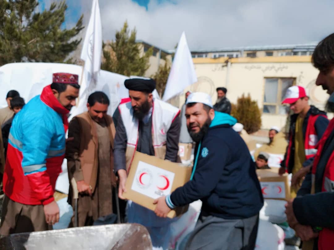 پکتيا ولایت کې د افغاني سرې میاشتې له لوري ۳۰۰ کورنیو ته مرسته ووېشل شوه!