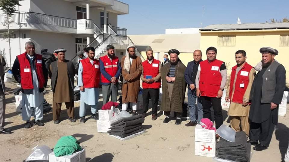 ‏مساعدت جمعیت هلال احمر افغانی برای 200 خانواده در ولایت فاریاب!