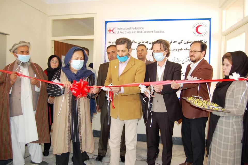 افتتاح پروژه ماسک سازی در مرستون کابل!