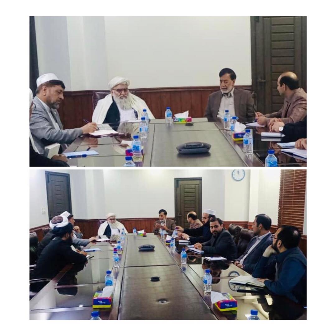 مولوی مطیع الحق خالص سر پرست ریاست عمومی افغانی سره میاشت با محترم عبدالشکور رییس الخدمت فوندیشن روی حل مشکلات و ضروریات افغان ها ملاقات نمود!