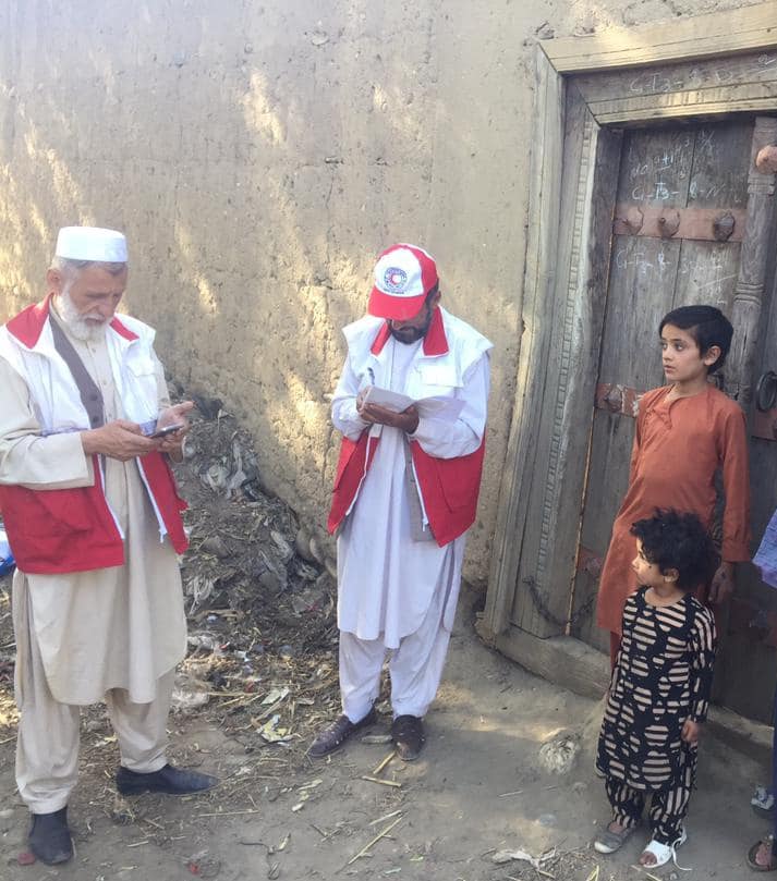 به منظور کمکهاى بشرى سروی ۵۰۰ خانواده های مستحق ونیازمند از جانب هلال احمر افغانی در مرکز ولایت کاپیسا آغاز گردید.