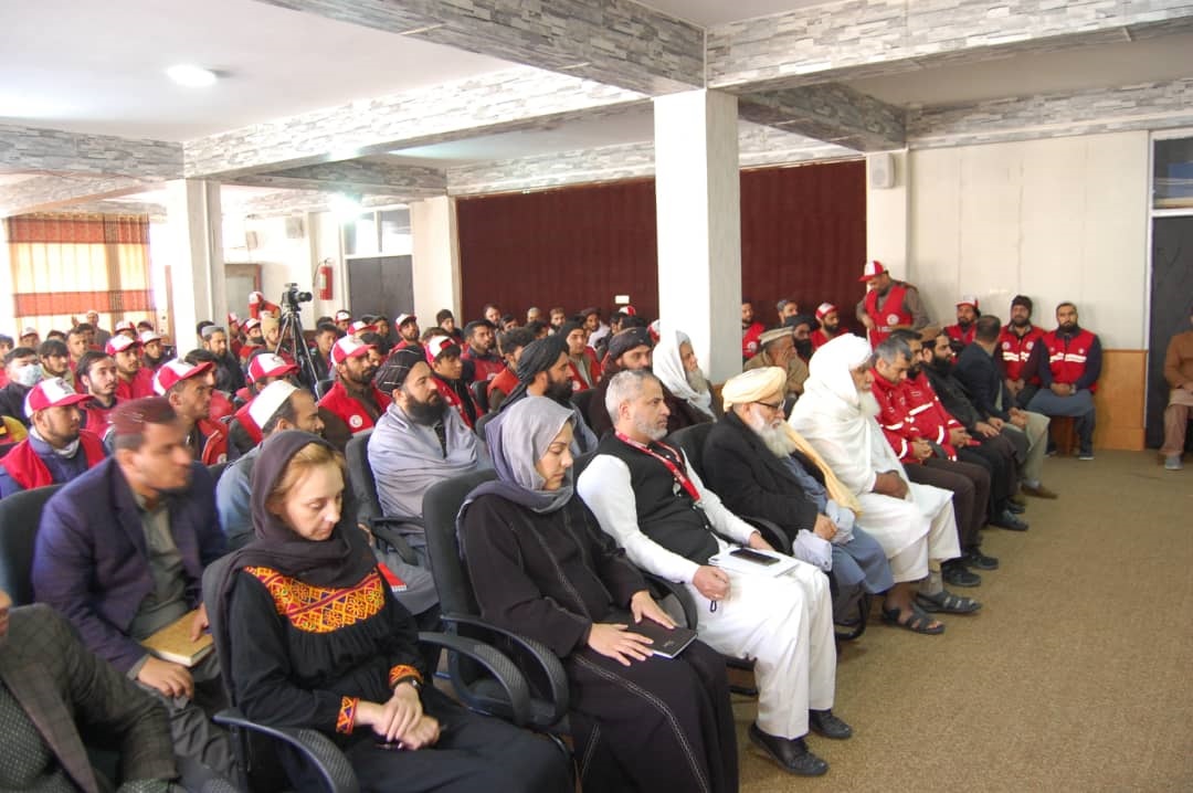 د افغاني سرې میاشتې له لورې په مرکزي ریاست کې د رضاکارانو د ستاينې او هڅونې په موخه نړیواله ورځ ولمانځل شوه!