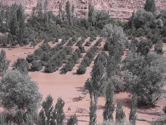 ميدان وردګ ورښتونه او سيلابونه!