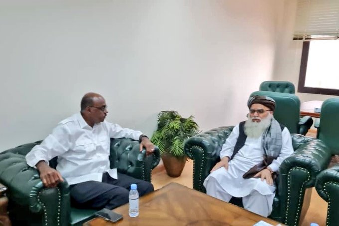 Mr. Mawlavi Matiul Haq Khalis, Acting President of Afghan Red Crescent, met with Tariq Ali Bakhit, Special envoy of the Secretary General of Organization of Islamic Cooperation for Afghanistan!