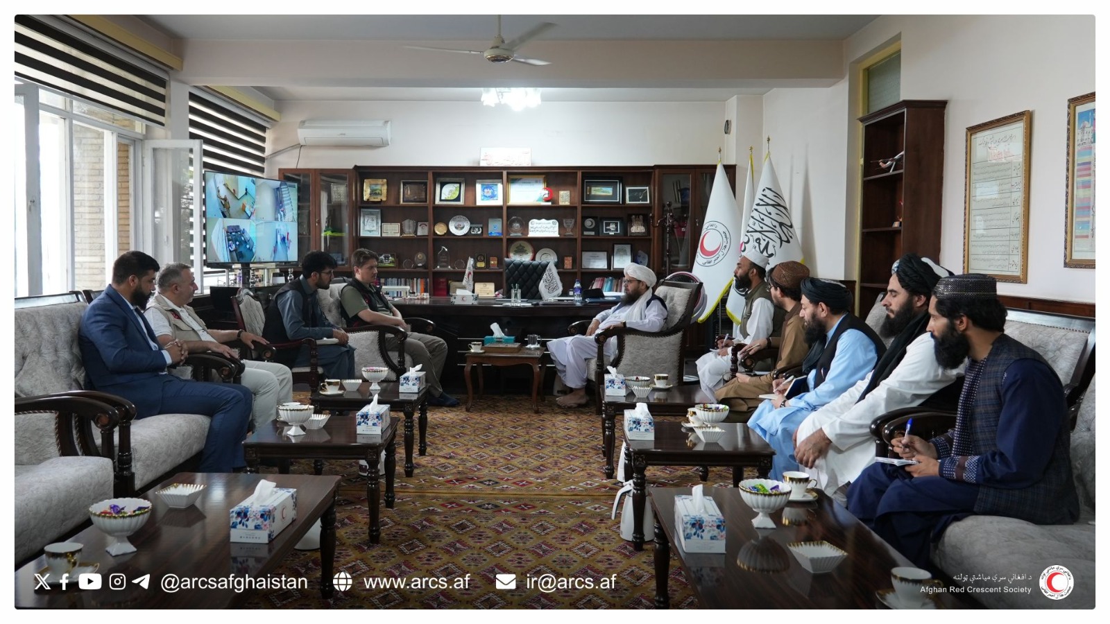 ARCS Acting President Meets IHH Delegation