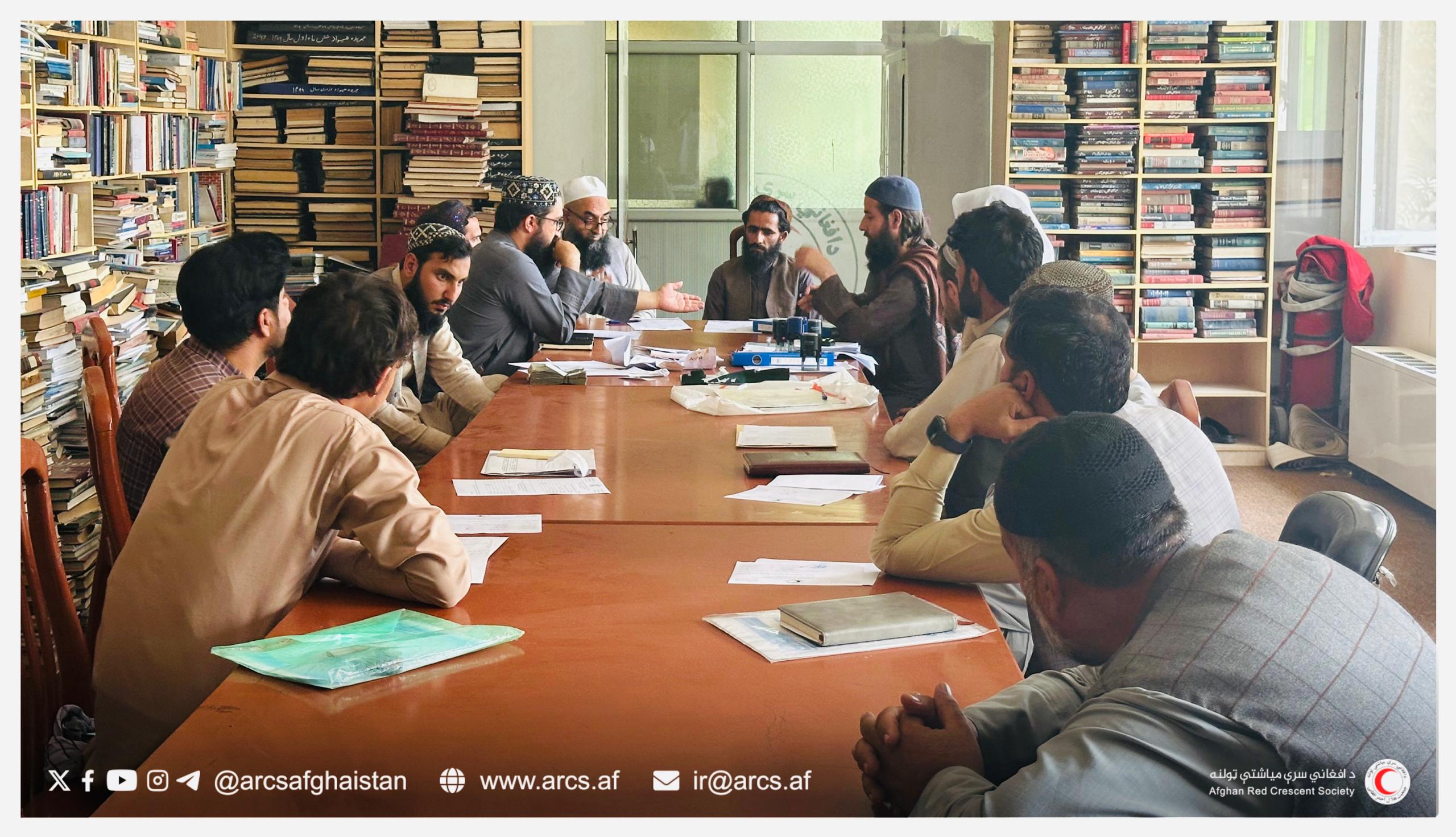 د ۲۶ قلمه ګرمې اعاشې د چمتو کولو په موخه د داوطلبۍ ناسته وشوه
