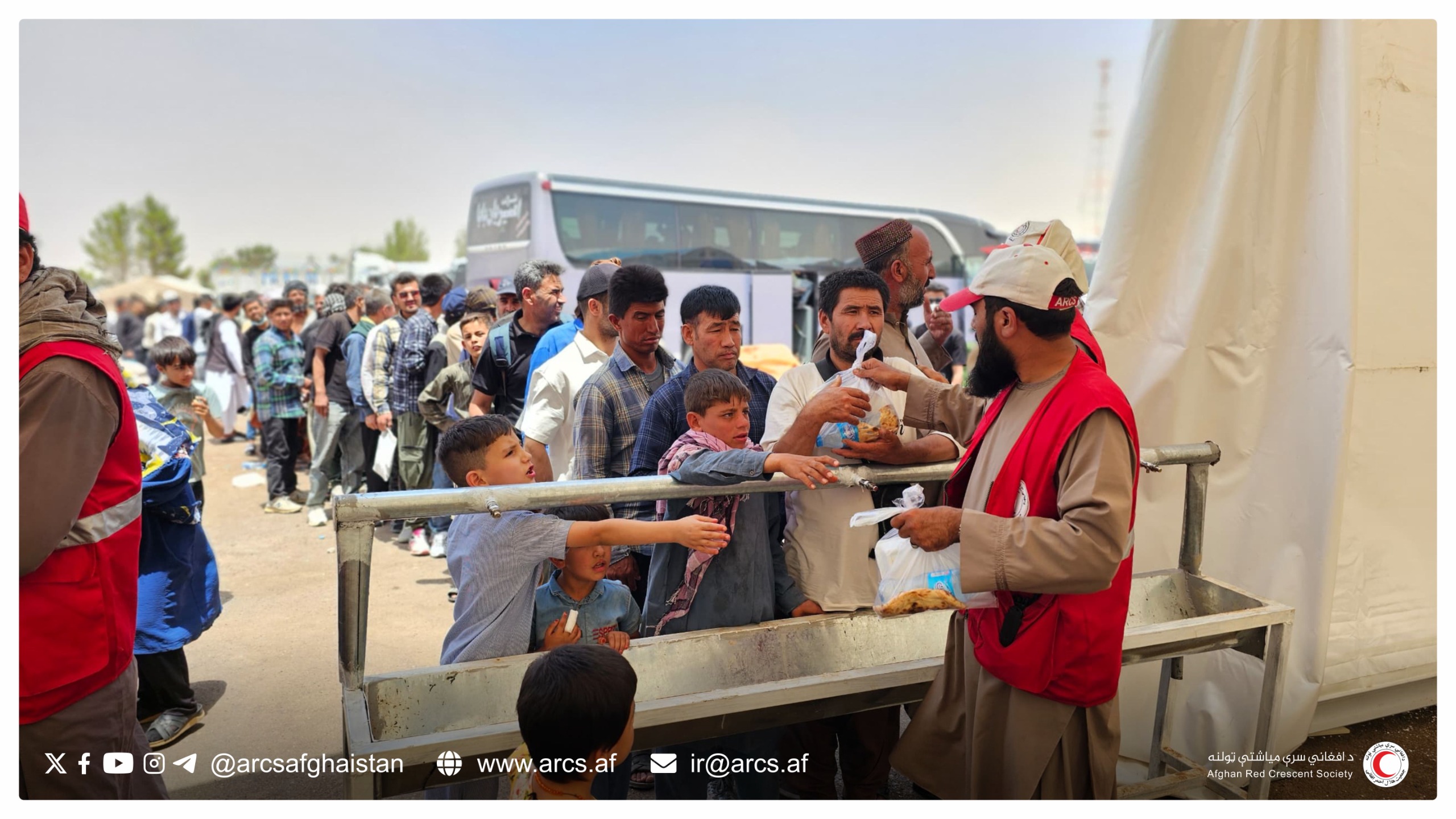 ARCS Continues Humanitarian Support for Returnees in Herat and Nimroz Provinces