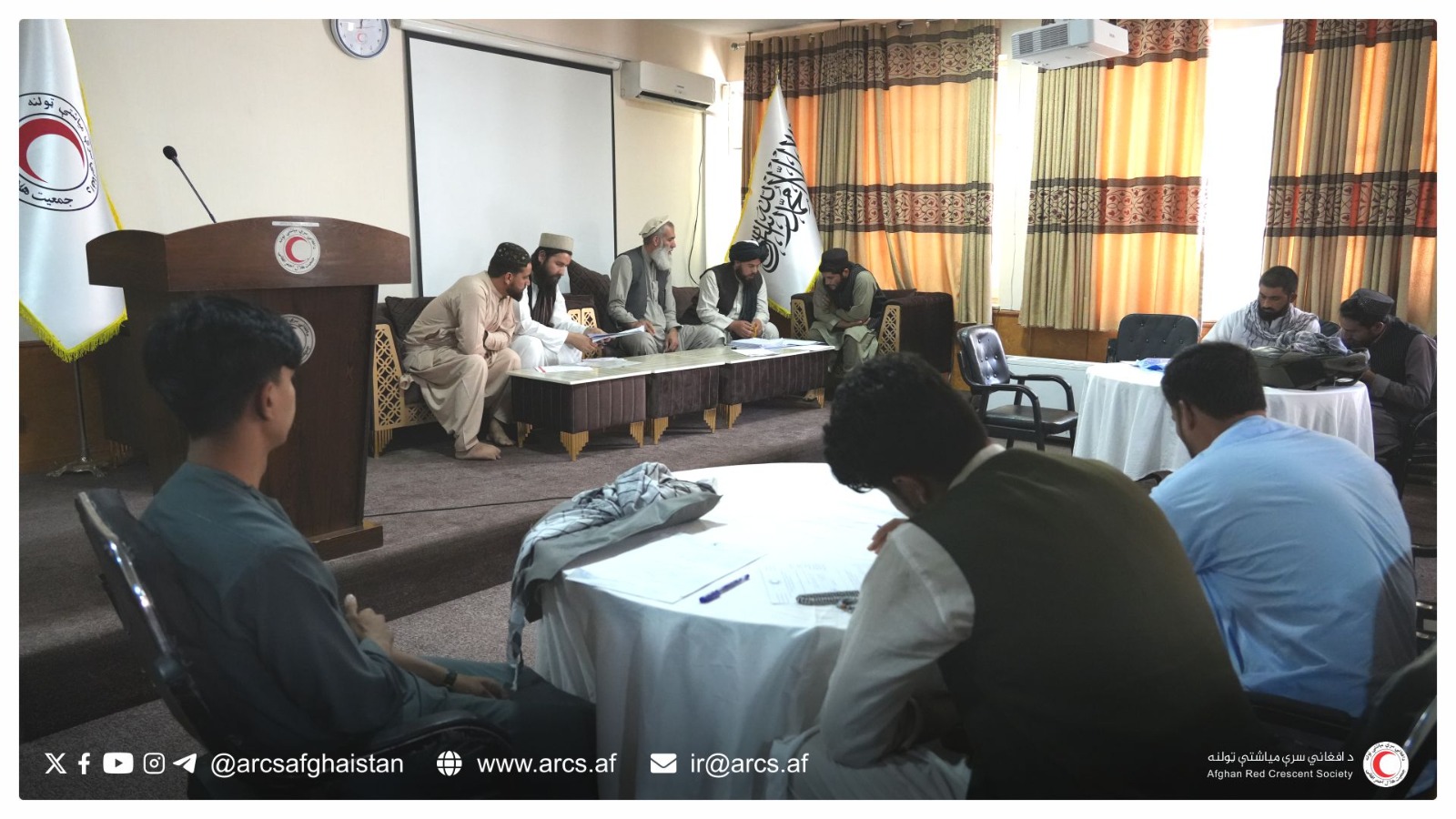 د امنيتي کمرو چمتو کولو داوطلبي ترسره شوه