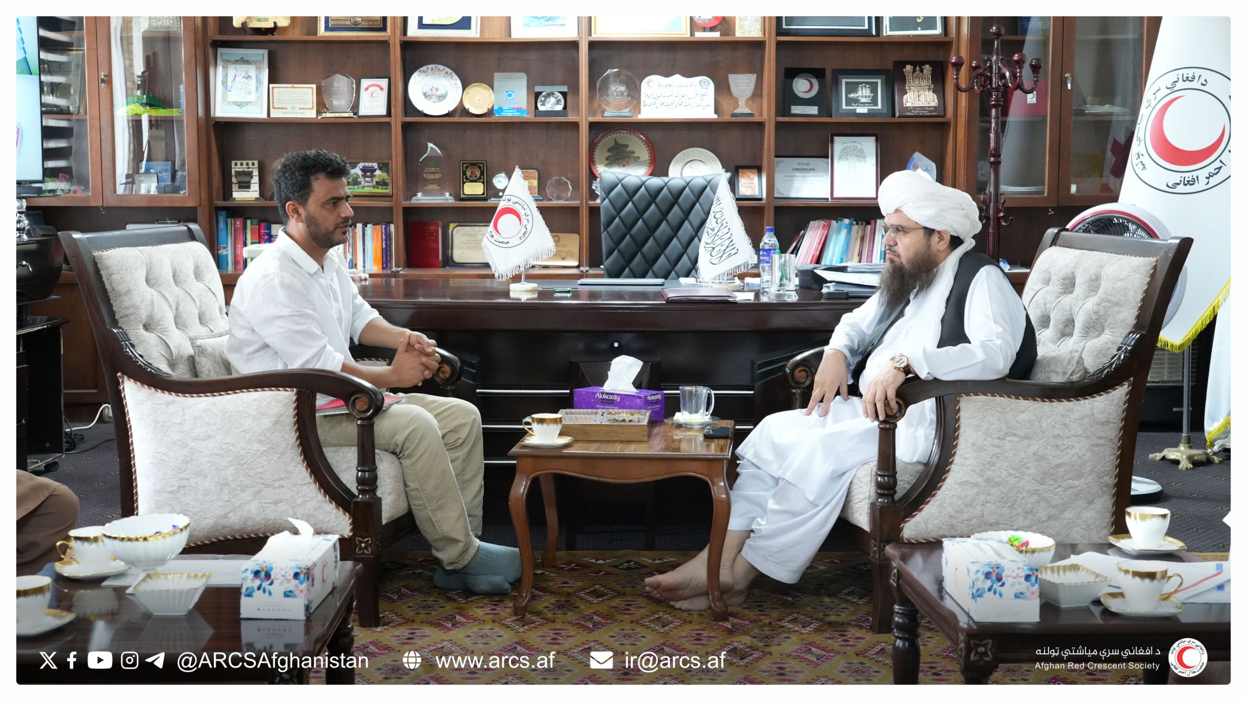 د کډوالو لاسنیوی؛ افغاني سره میاشت او د ډنمارک سور صلیب خپلمنځي همکارۍ پراخوي