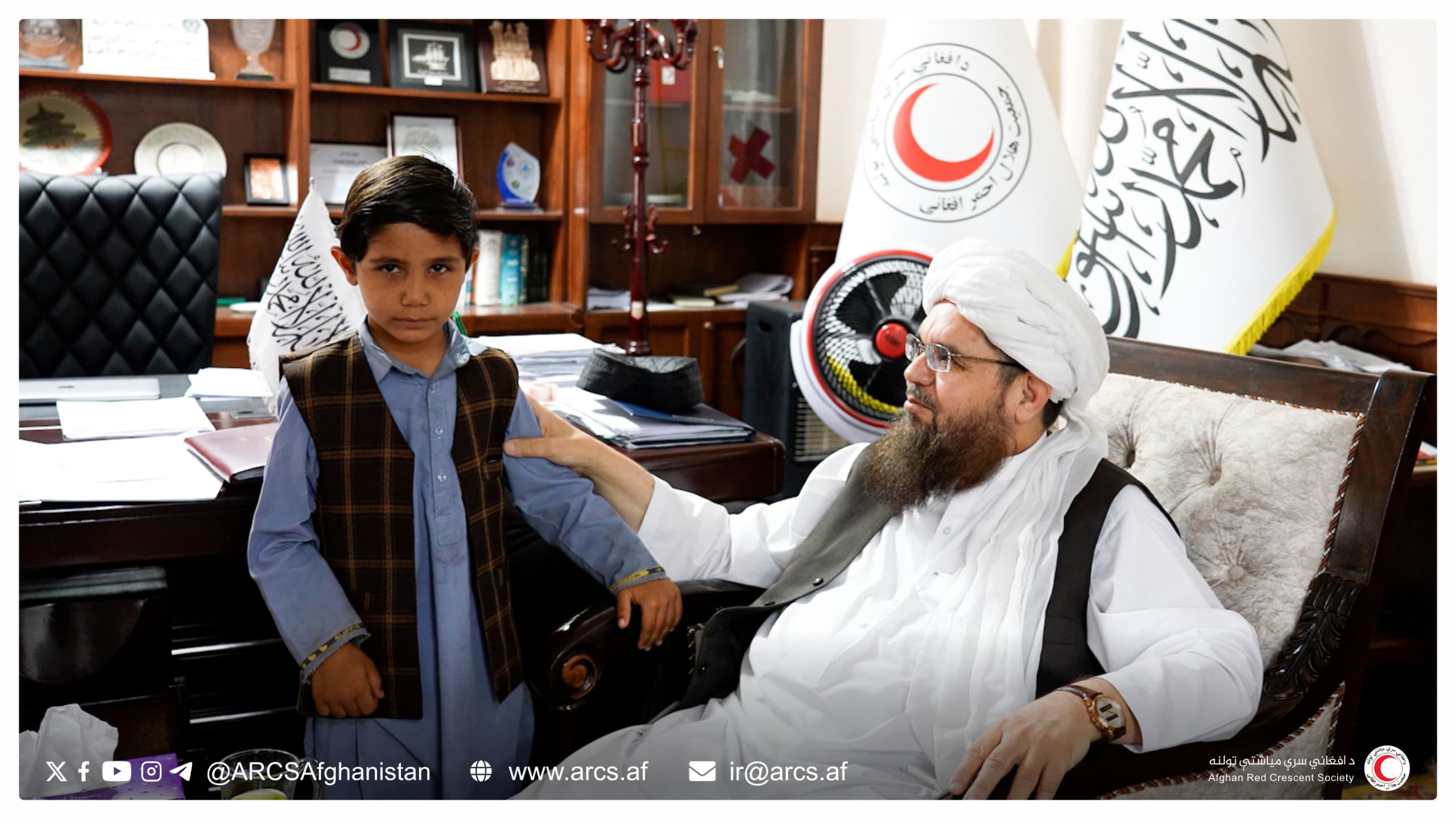 د يوې اړمنې کورنۍ د سوري زړه په رنځ اخته ناروغ ماشوم  روغتون ته معرفي شو