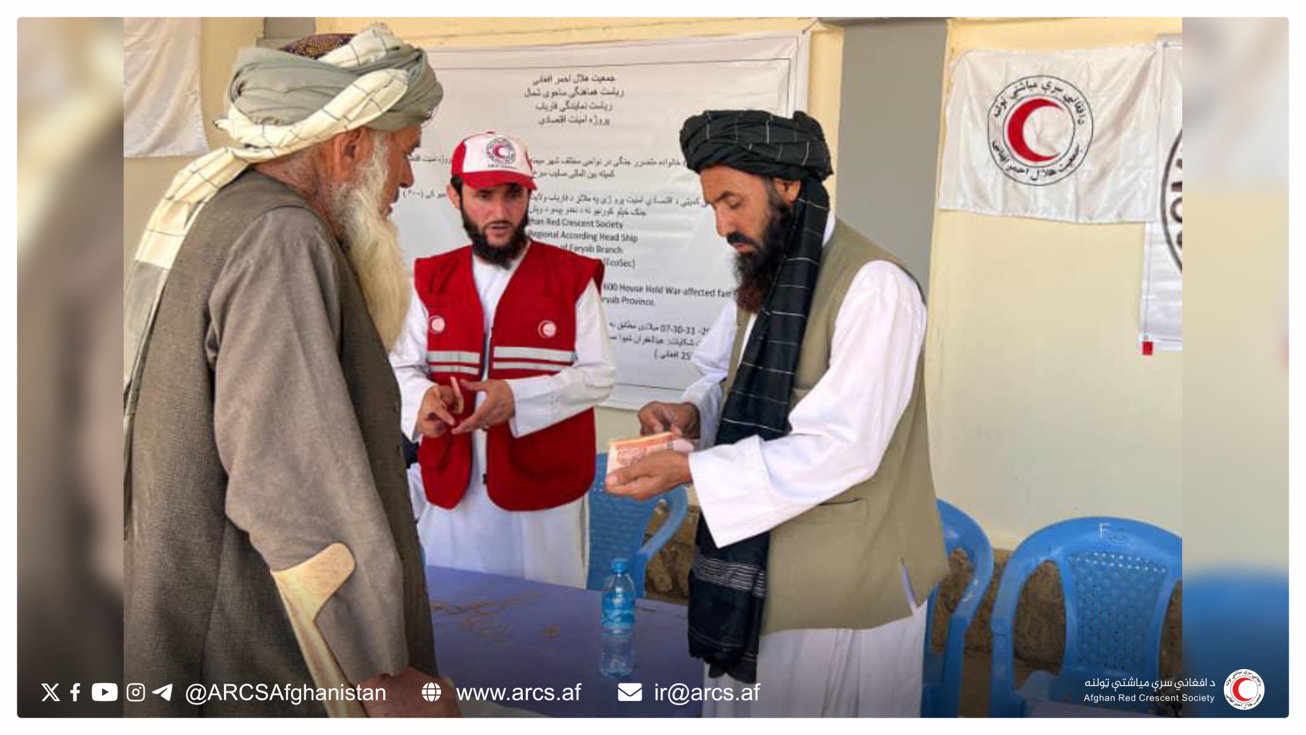 Emergency Assistance Extended to a Fire-Affected Family in Uruzgan