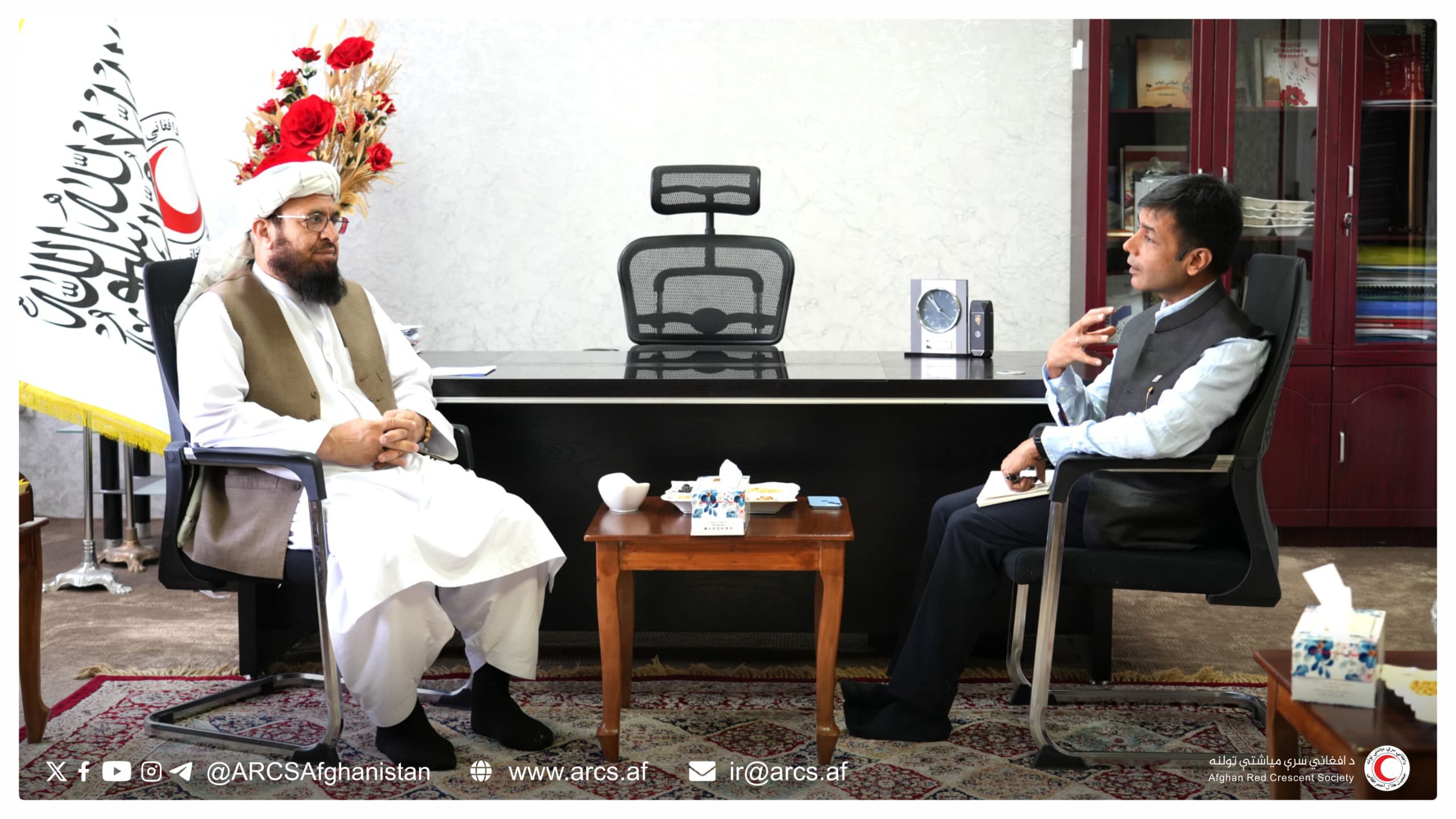 IFRC to Strengthen Cooperation with ARCS on Refugee Support and Disaster Response