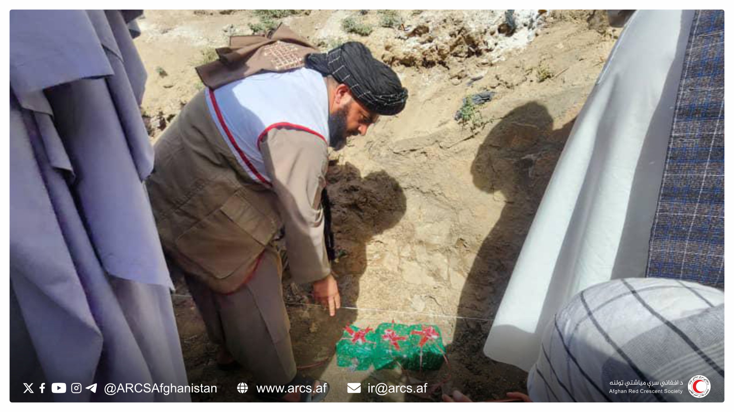 Badghis: Canal Construction Project Worth Nine Million Afghanis Launched to Provide Job Opportunities