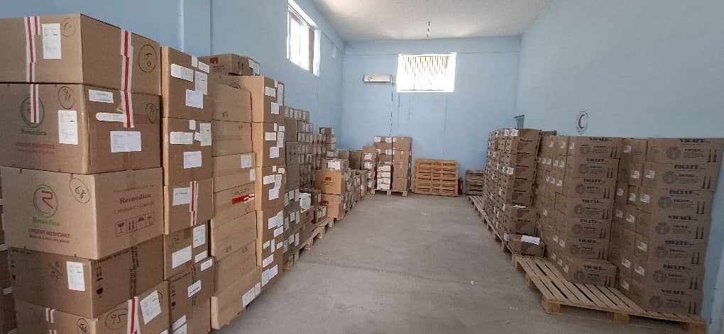 Over $50,000 in Critical Medical Aid Handed Over to ARCS
