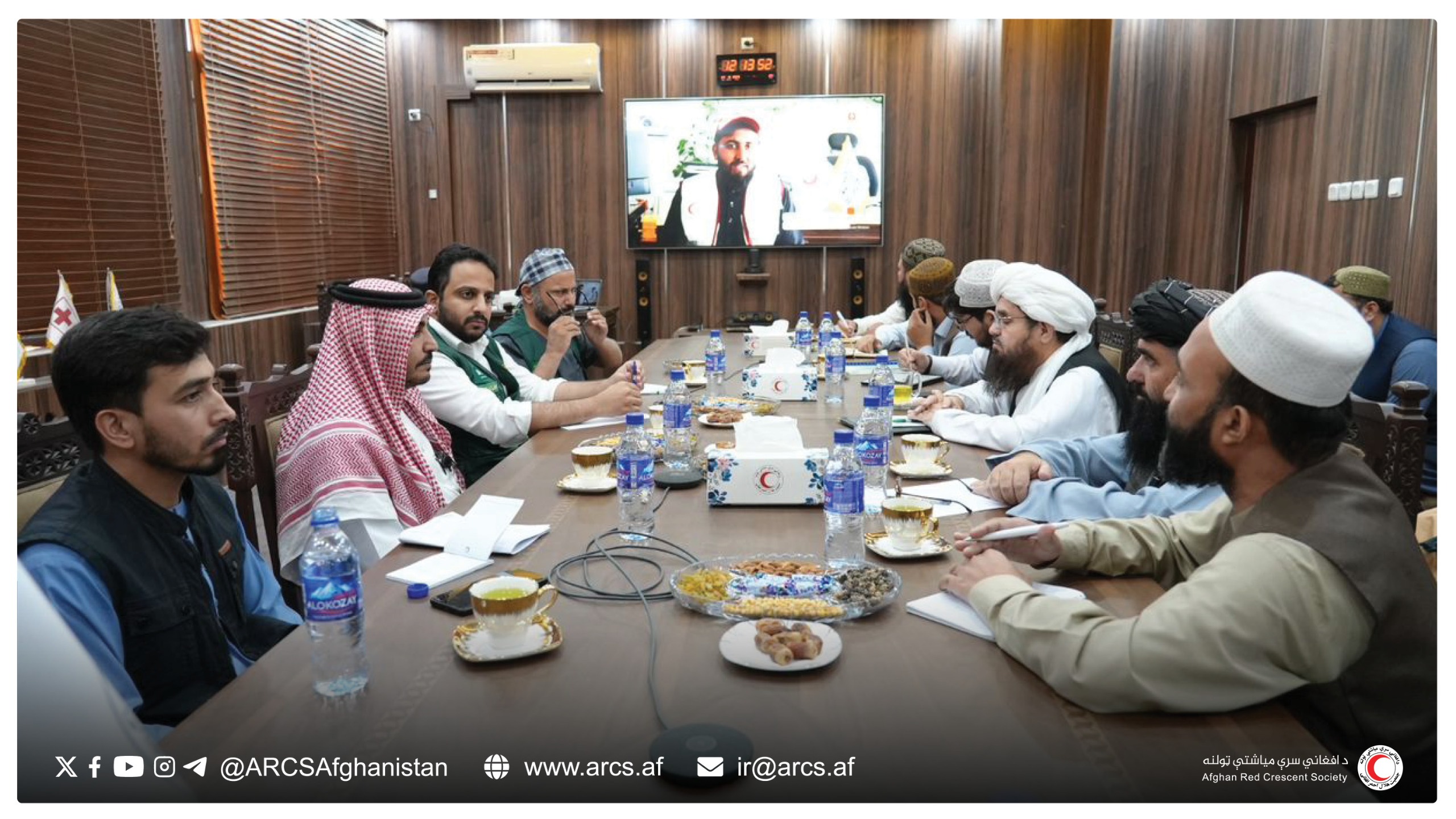 مرکز امداد رسان ملک سلمان همکاریهای خود را در بخش تداوی مریضان سوراخ قلب گسترش میدهد