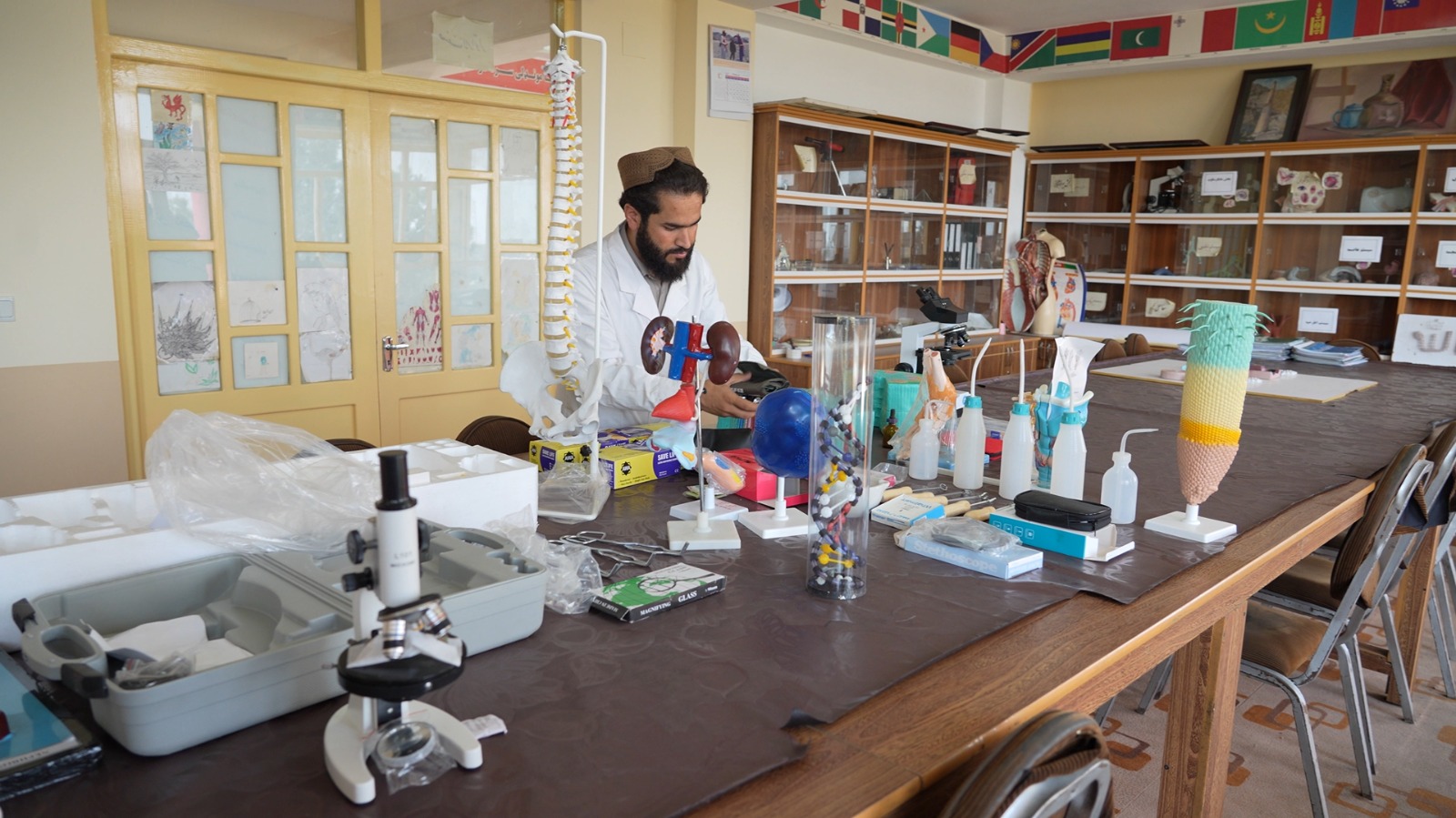 Laboratory Equipment Procured for ARCS Mashal Bayat School