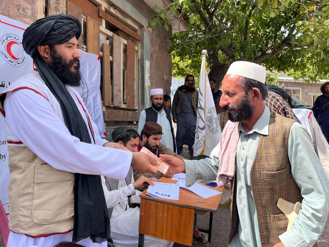 Cash Assistance Provided to 41 Flood-Affected Families in Logar