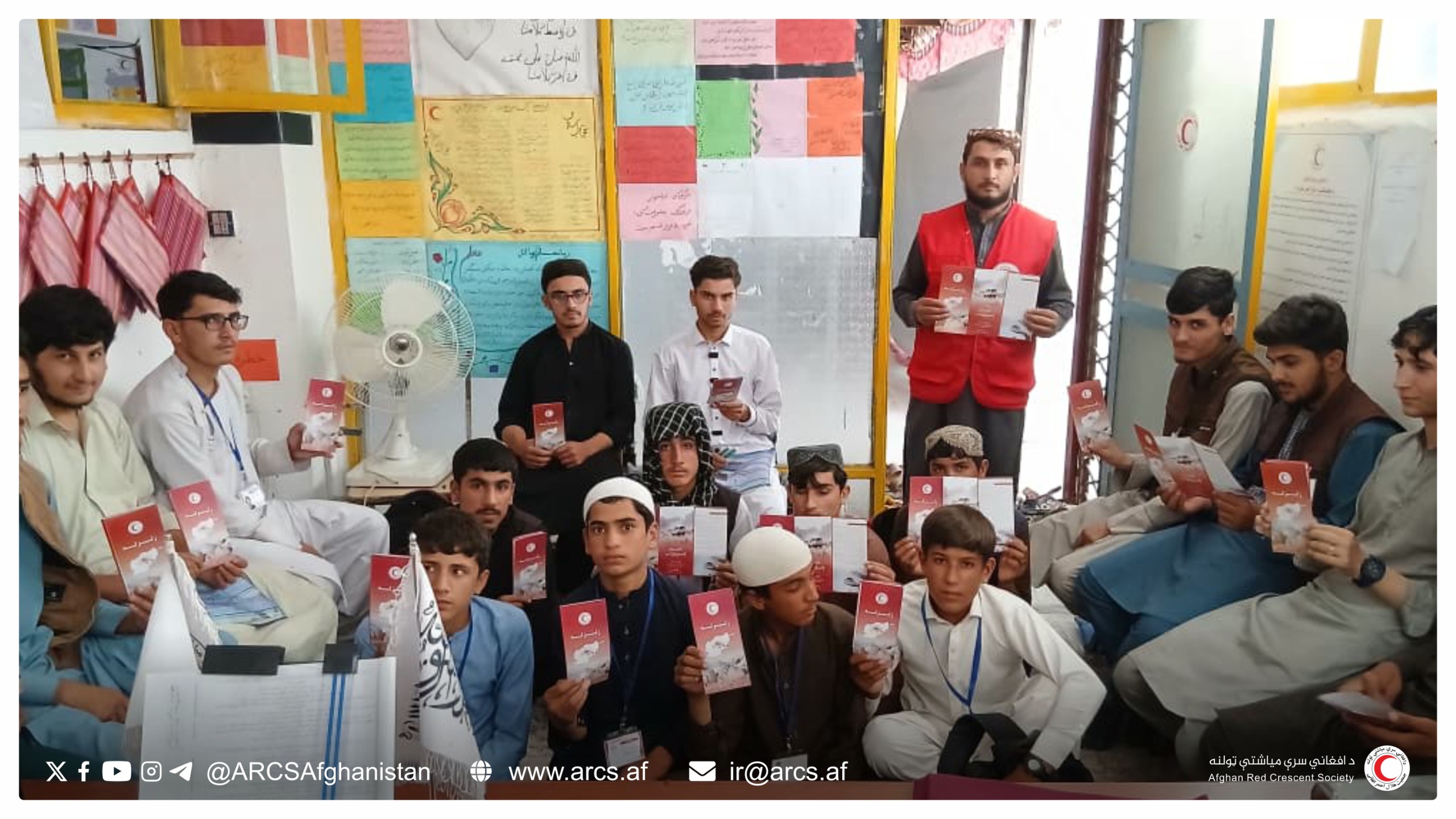 کابل؛ د زلزلې پر مهال د ځان خوندیتوب په اړه مسلکي روزنیز ورکشاپ وړاندې شو