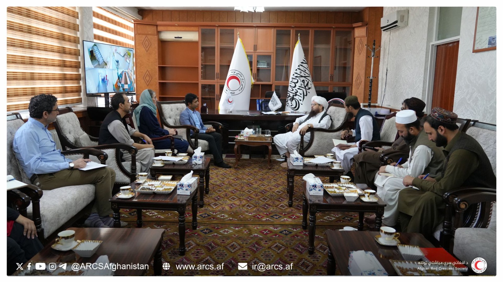 Kunar Earthquake: ARCS Convenes Consultative Meeting with International Partners on Aid Effectiveness