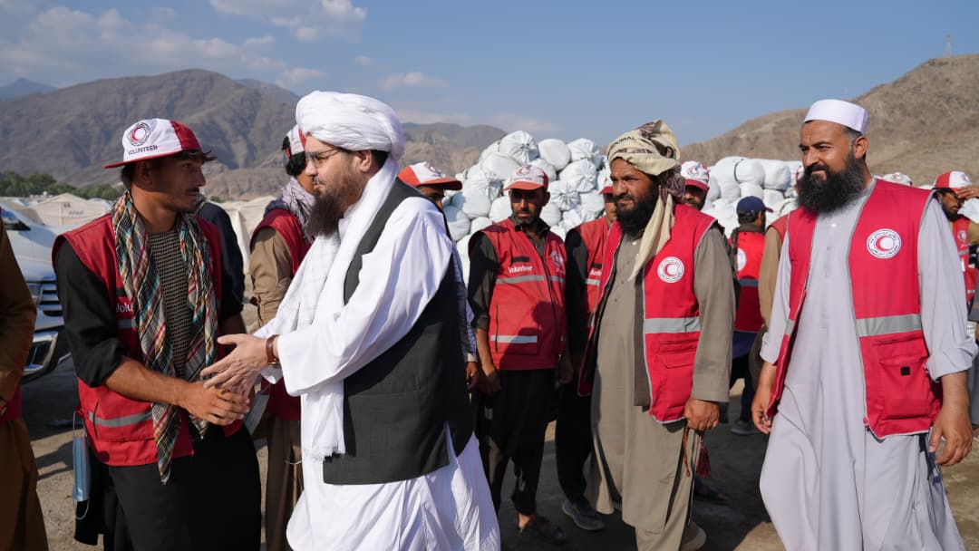 ARCS General President Inspects Camp for Kunar Earthquake Survivors