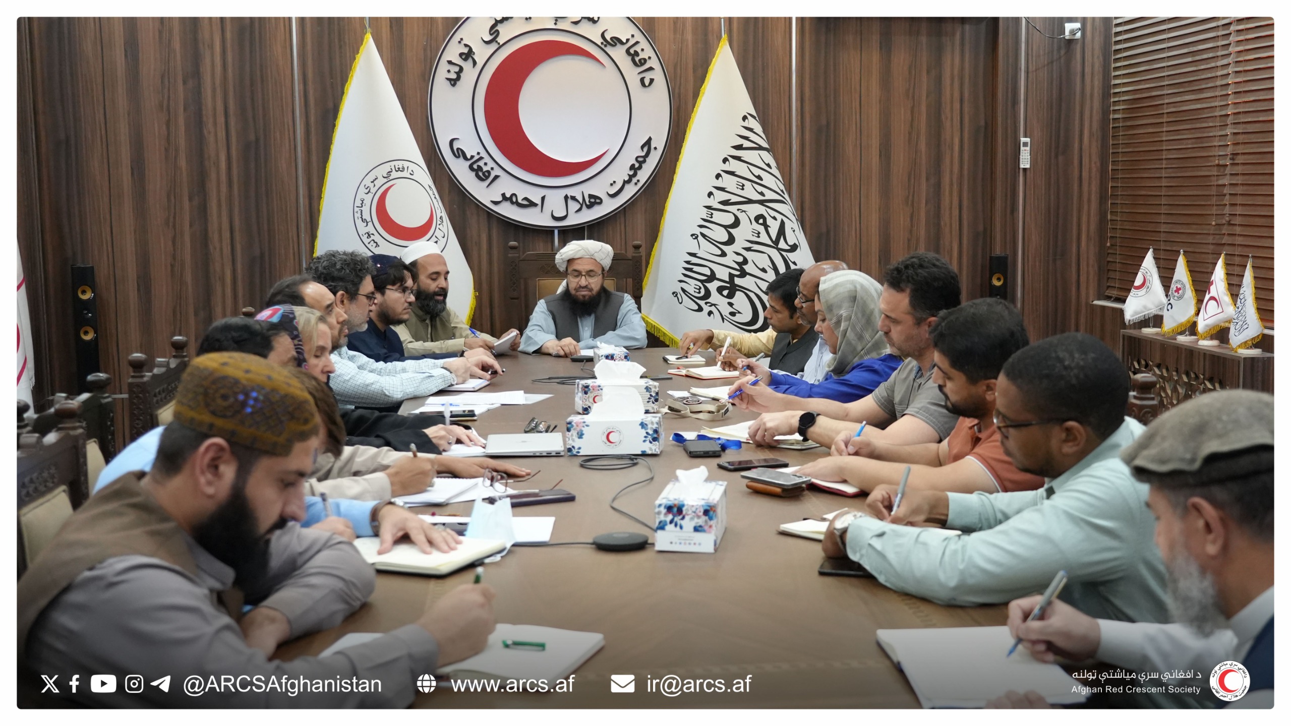 ARCS and International Partners Hold Joint Meeting to Support Earthquake Victims