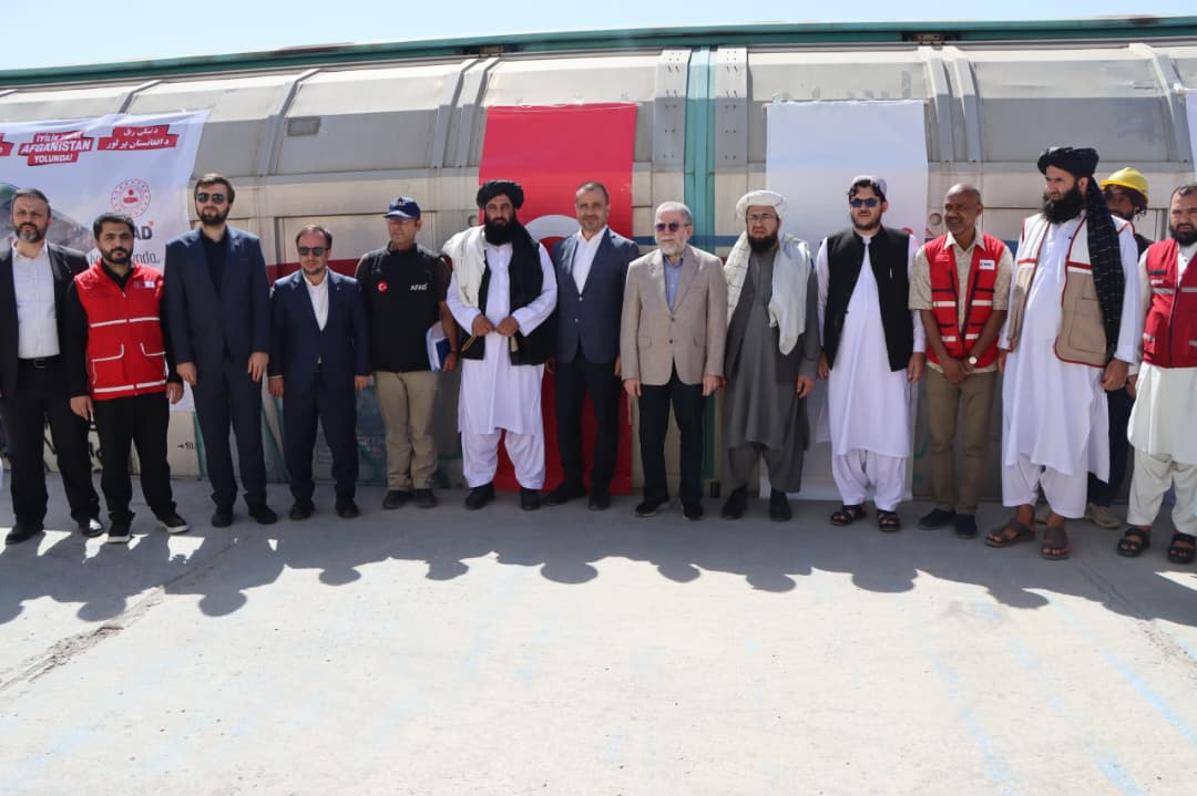 Herat: Turkish Red Crescent Hands Over 922 Tons of Humanitarian Aid to ARCS for Kunar Earthquake Victims