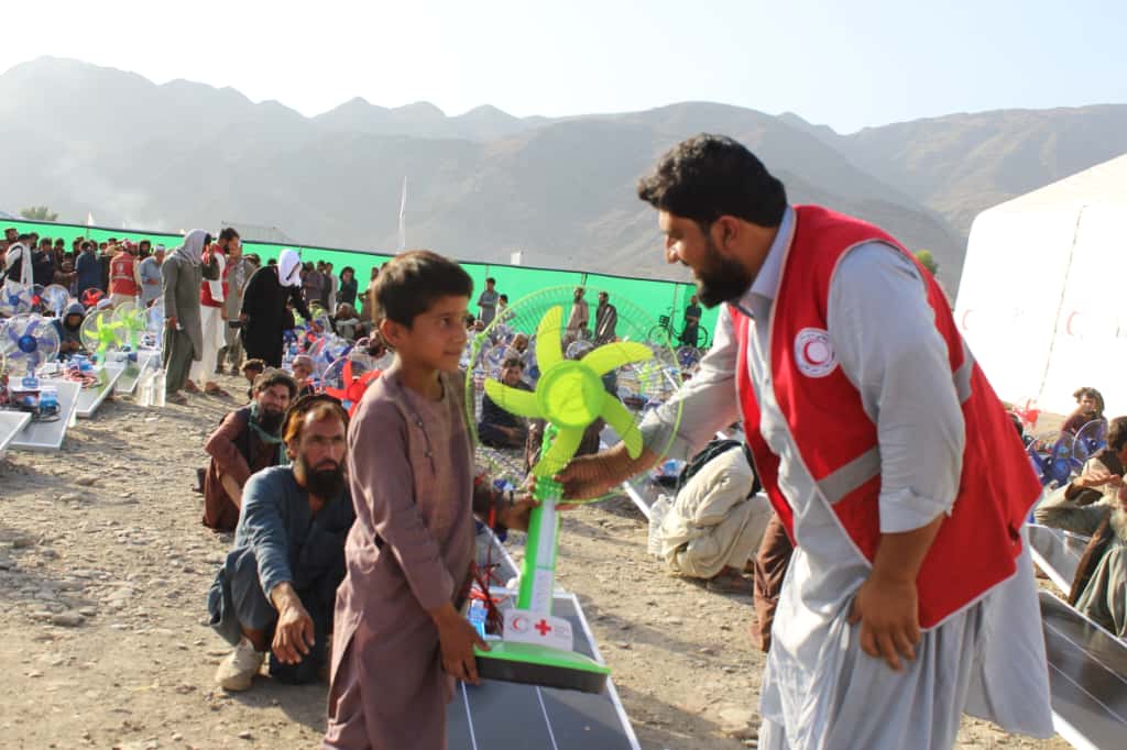 Solar Energy Supplies Provided to 210 Earthquake-Affected Families in Kunar
