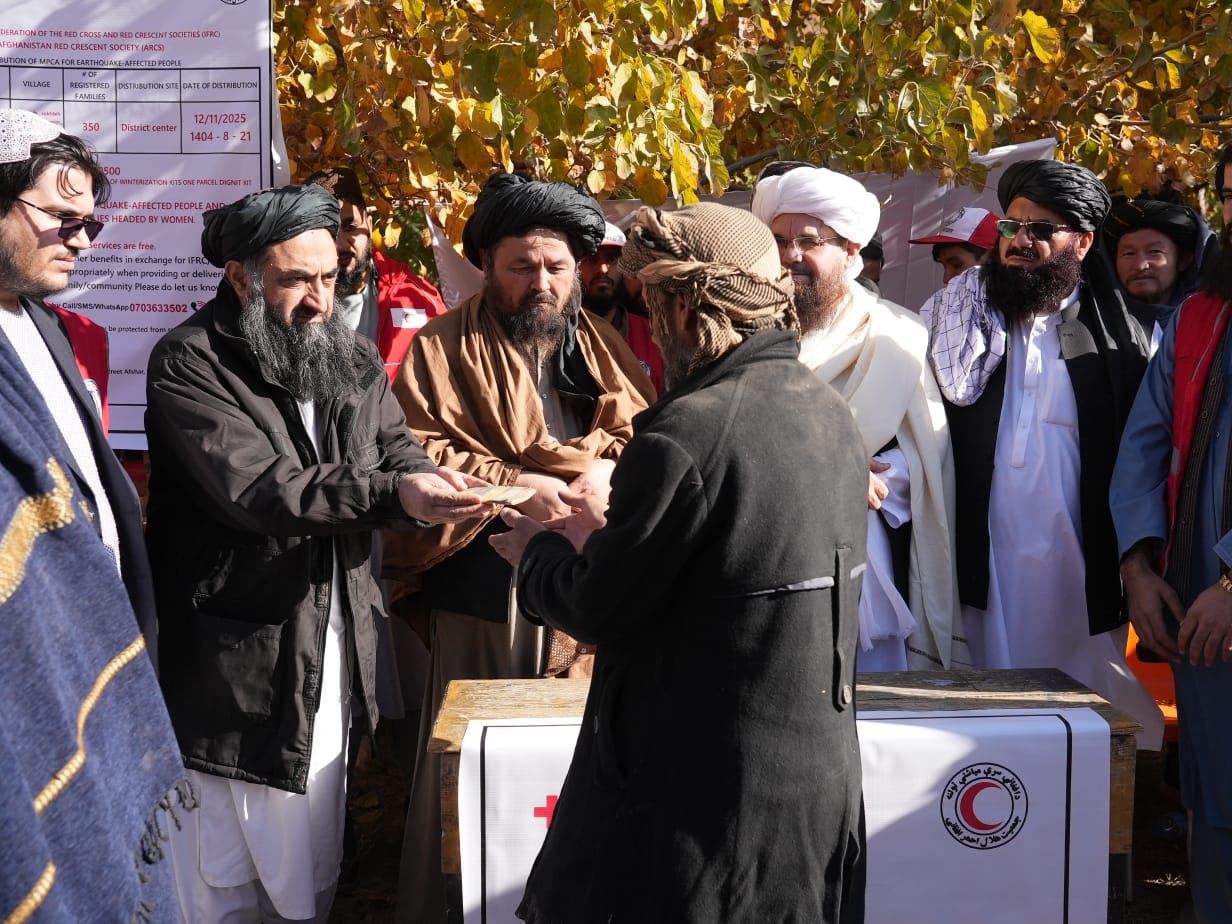 Balkh: Humanitarian Aid Distributed to 600 Earthquake-Affected Families