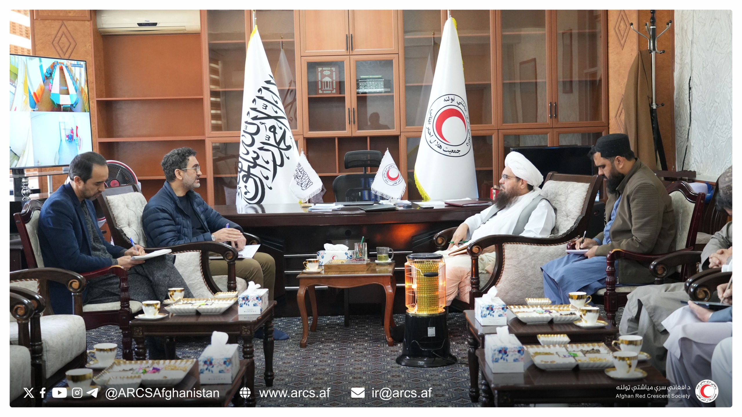 ARCS and ICRC Hold Joint Meeting on Strengthening Humanitarian Efforts