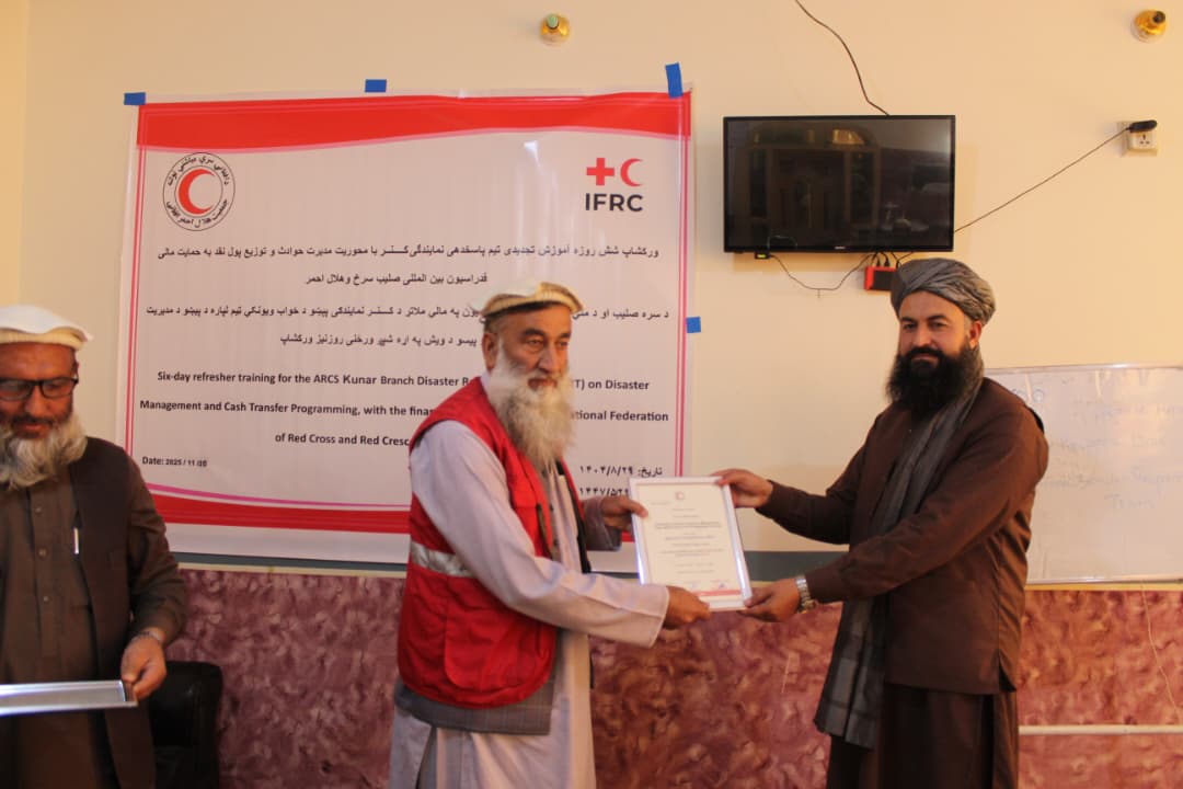 Kunar: Training Workshop on Disaster Management and Cash Transfer Concludes