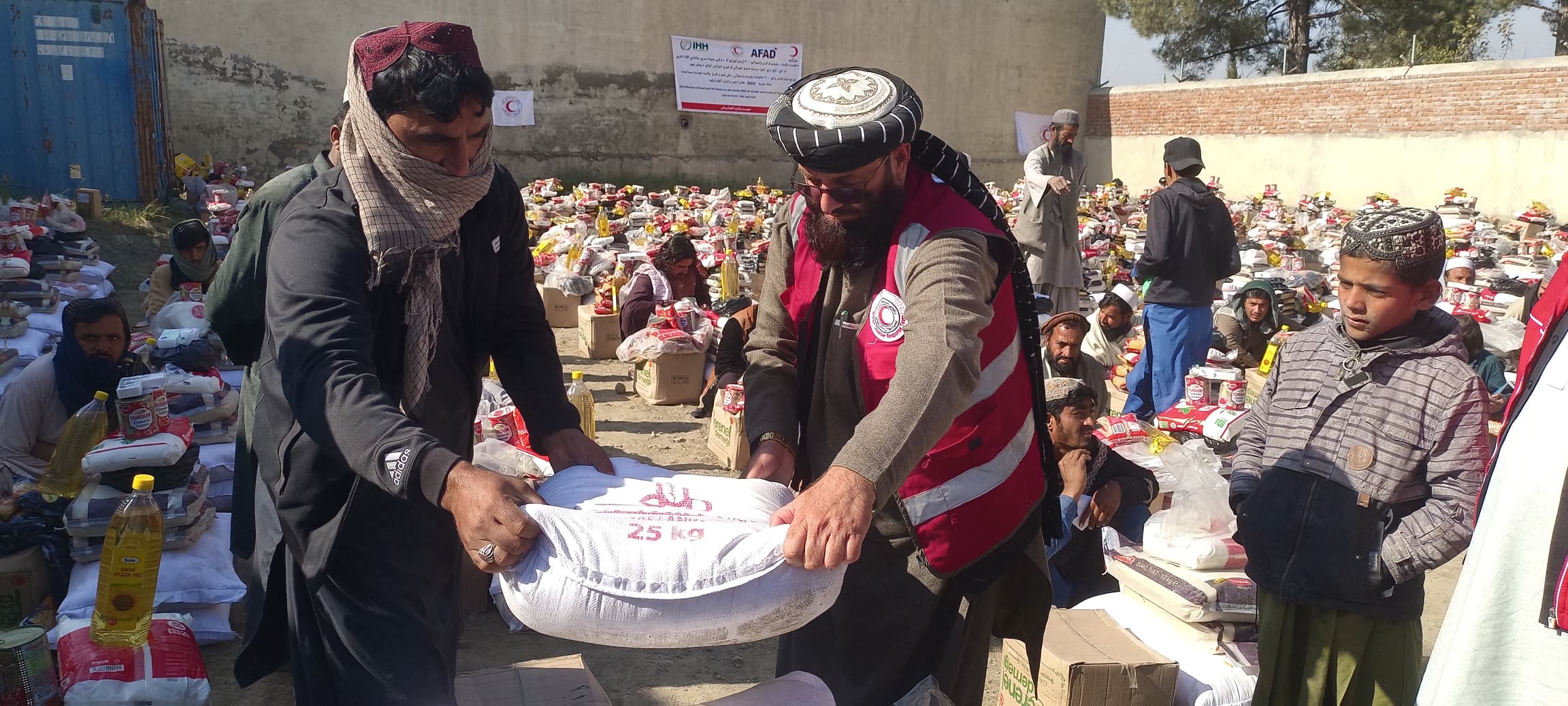 Emergency Relief Provided to Repatriated Families in Khost