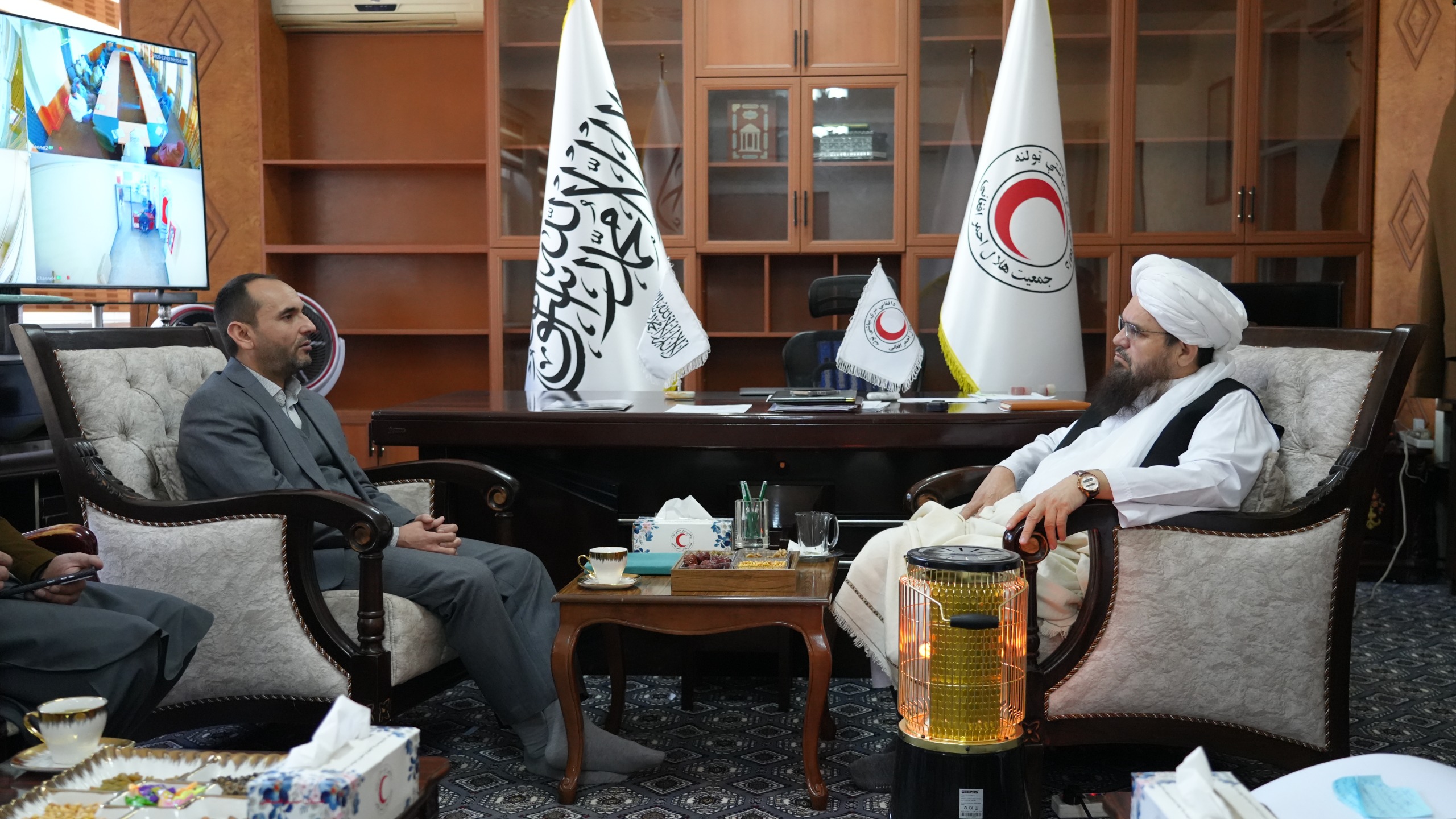 رئیس عمومی با نمایندگان بنیاد آقاخان دیدار کرد