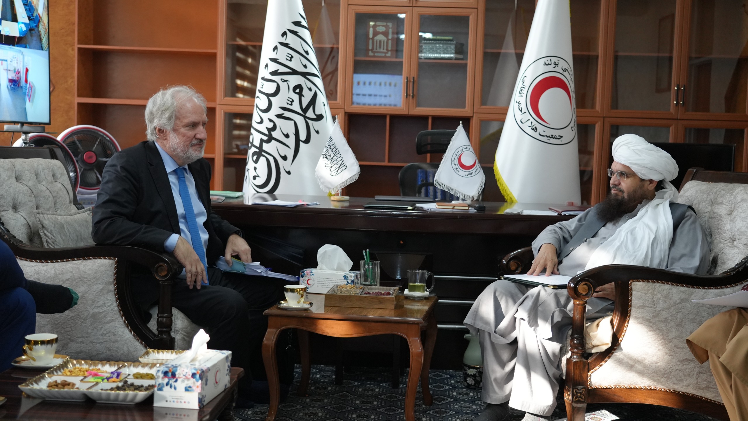 ARCS Meets EU Delegation, Emphasizing  Healthcare and Emergency Assistance