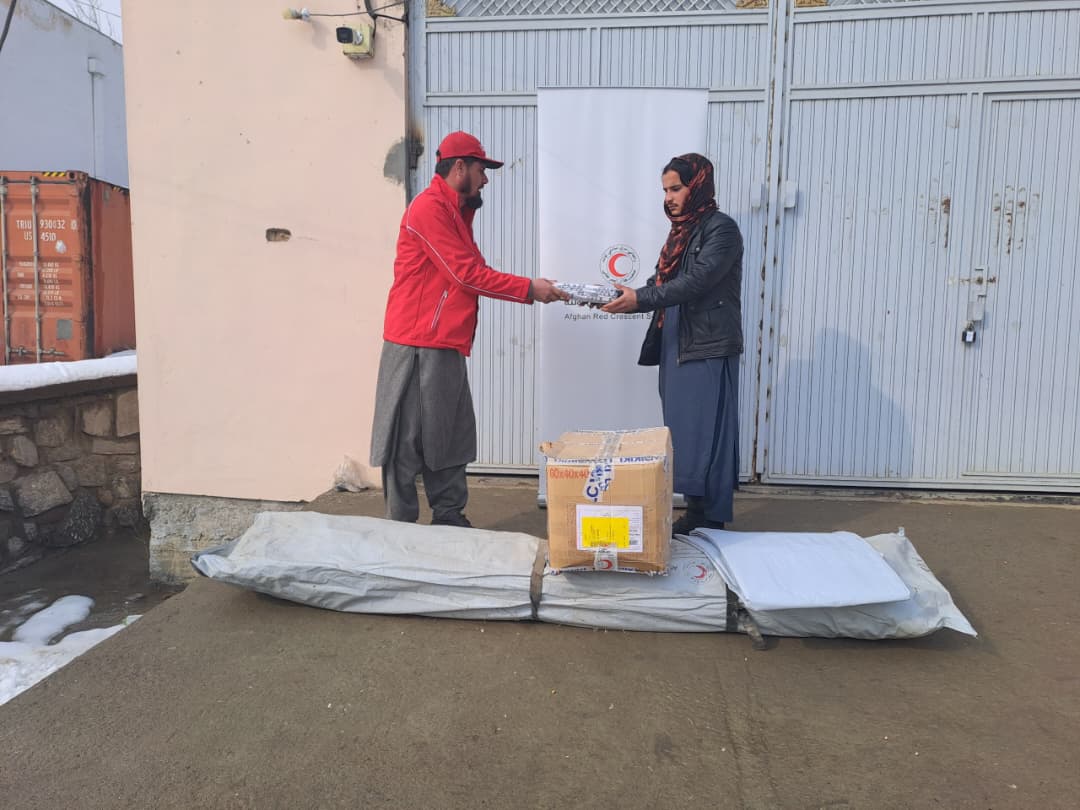 Snowfall: Emergency Assistance Provided to an Affected Family in Parwan