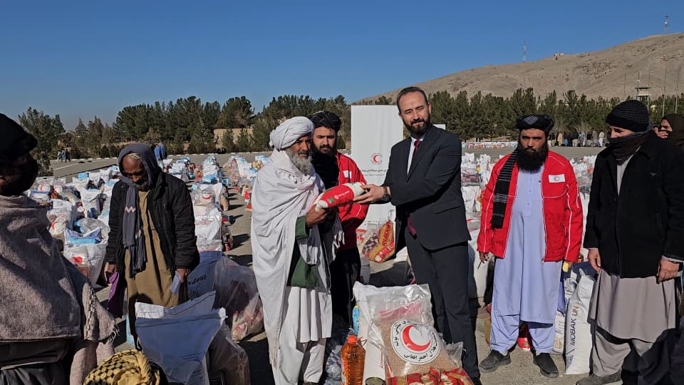 ۱۰۰۰ خانواده عودت‌کننده در هرات، نزدیک به ۱۲۰ تن کمک غذایی و غیرغذایی دریافت کردند