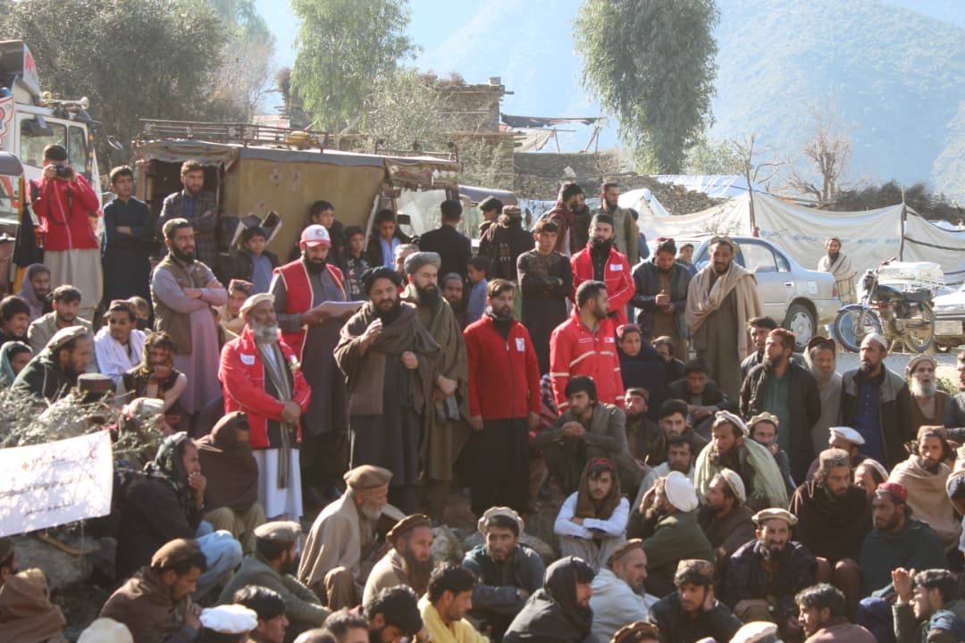 کنر؛ ۷۰۰ خانواده زلزله‌زده، از بیش از ۱۰۷ تن کمک غذایی بهره‌مند شدند