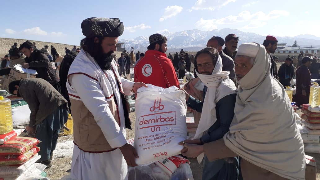 100 Tons of Humanitarian Aid: 1,000 Repatriated Families Supported in Paktia