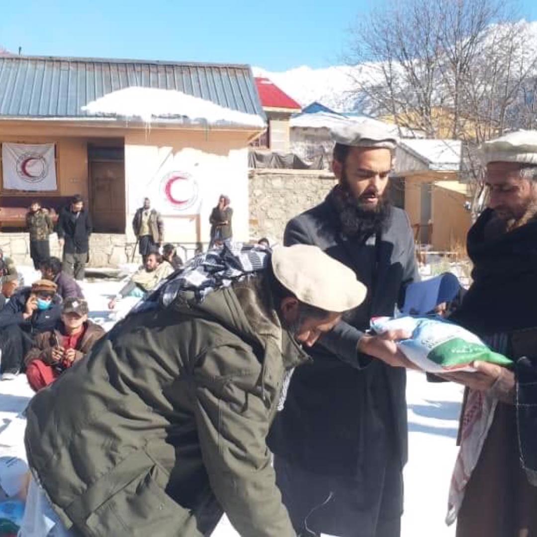 227 more households were provided with food materials in Nuristan province!